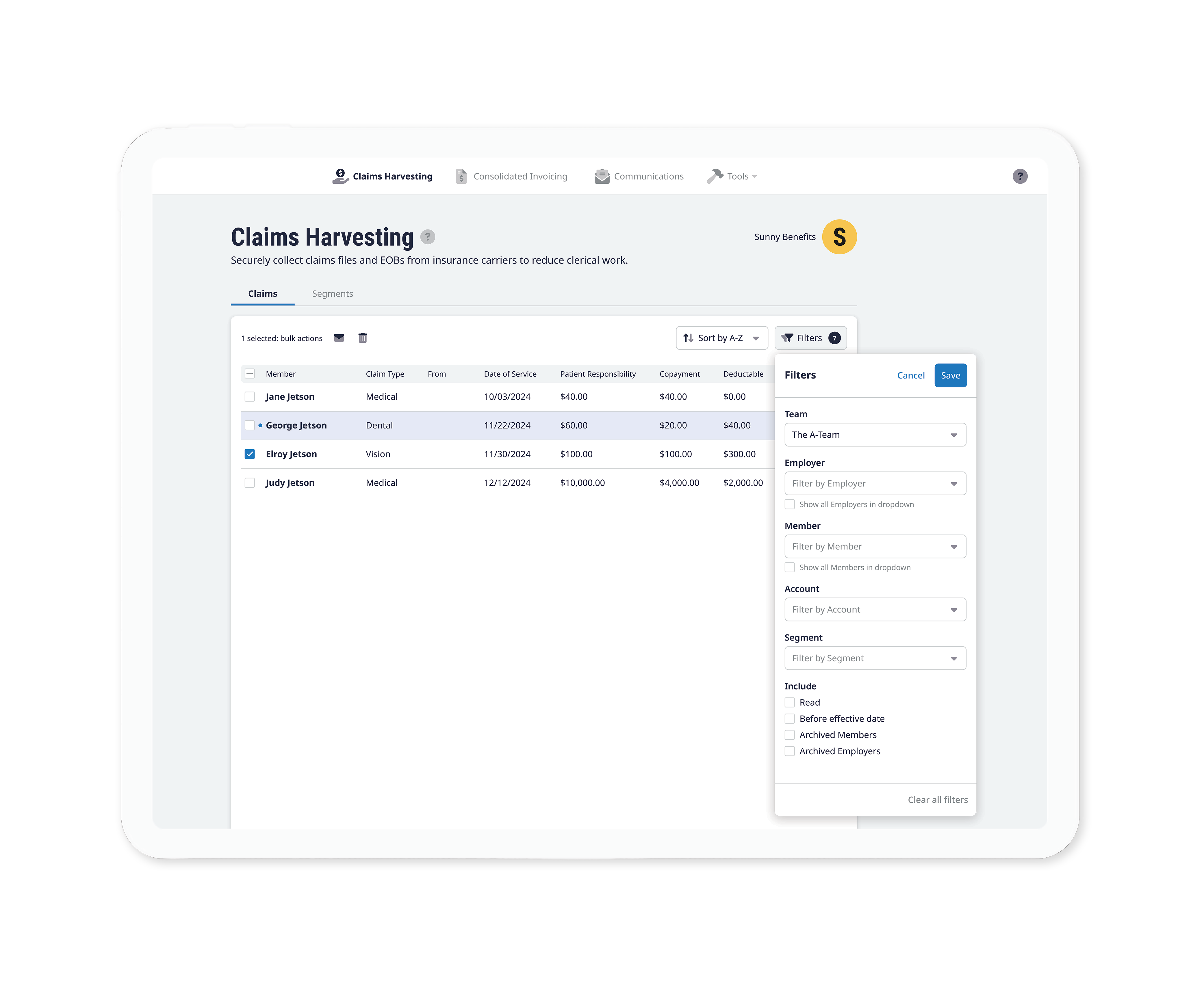 Claims Harvesting Ipad Mockup V3